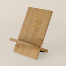 Producto Soporte Móvil de Bambú para Carga