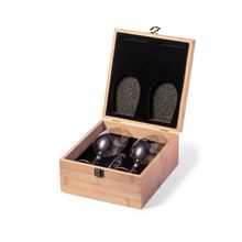 Producto Set de Vino con Copas y Estuche Bambú