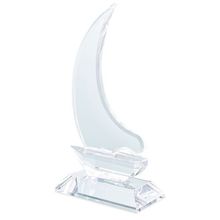 Producto Cristal Barco Vela con Base