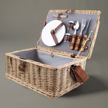 Producto Cesta Nevera Picnic Mimbre con 2 Servicios
