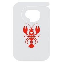 Producto Babero adulto con impresión de bogavante