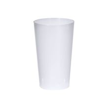 Producto Vaso de 330ml reutilizable translúcido PP flexible