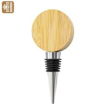 Producto Tapón abridor imantado de bambú y metal