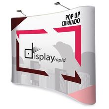 Producto Pop Up Curvado con Iman y Focos para Gráficas de 4x3m