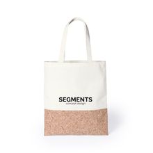 Producto Bolsa ecológica de algodón y corcho con asas largas