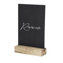 Producto Soporte de madera con pizarra