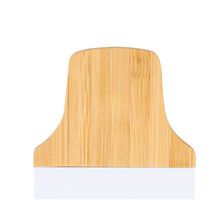 Producto Pinza porta notas de bambú con imán