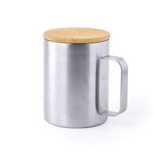 Producto Taza Térmica Inox. con tapa Bambú
