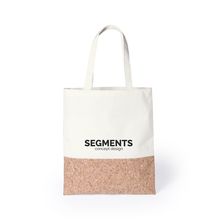Producto Bolsa ecológica de algodón y corcho con asas largas