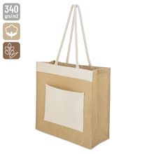 Producto Bolsa de yute con asas tipo cuerda