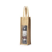 Producto Bolsa de yute reforzada para 1 botella de vino