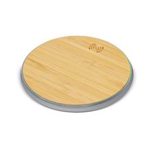 Producto Cargador Bambú 10W Carga Qi