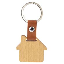Producto Llavero de madera casa