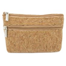 Producto Monedero Corcho con Doble Cremallera