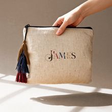 Producto Neceser Cáñamo 200 gr/m² con Borlas