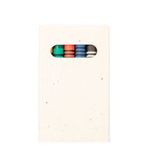 Producto Set de 6 Ceras de Colores con Semillas