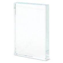 Producto Trofeo placa cristal con estuche acolchado