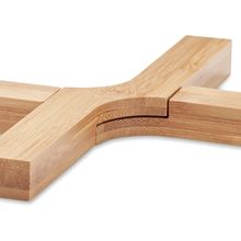 Protector de Mesa de Bambú Madera