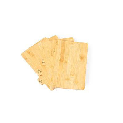 Producto Set de 4 Tablas de Bambú