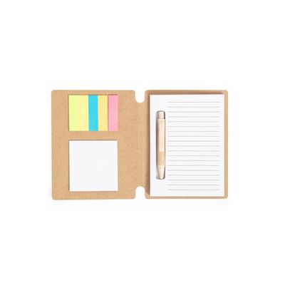 Producto Bloc de notas con bolígrafo y adhesivos