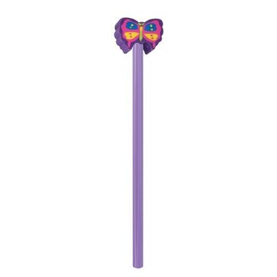 Producto Lápiz con goma de mariposa