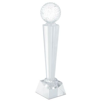 Producto Trofeo deportivo de cristal con caja