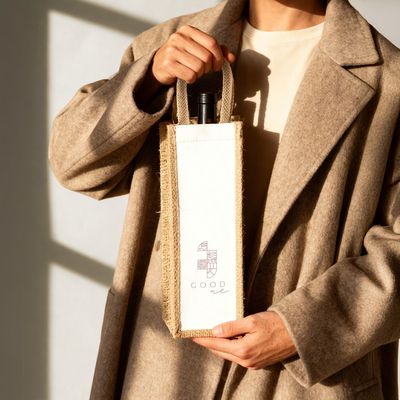 Producto Bolsa de yute alta 11x35cm