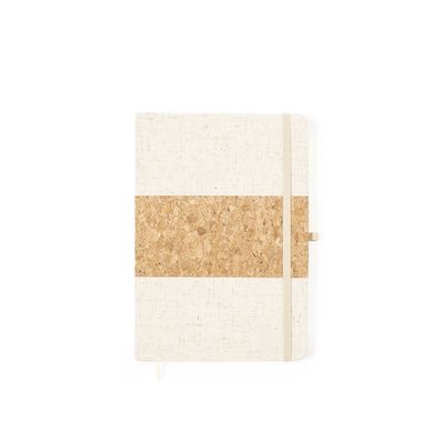 Producto Bloc de notas con tapas de corcho y lino