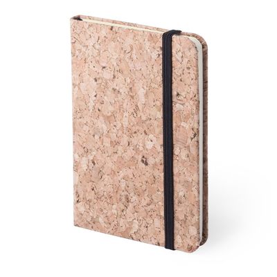 Producto Libreta ecológica con acabado en corcho laminado de 8,9cm x 14cm