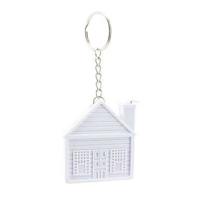 Producto Llavero Casa PP con Cinta Métrica 1m