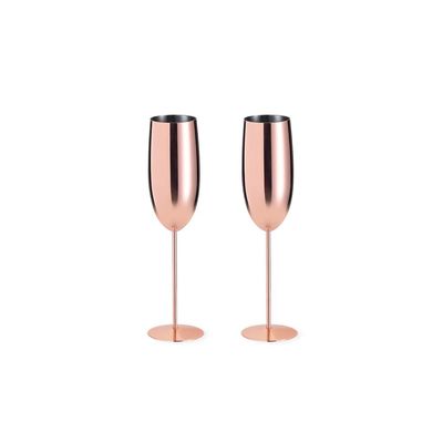 Producto Set 2 Copas Inox/Cobre 270ml