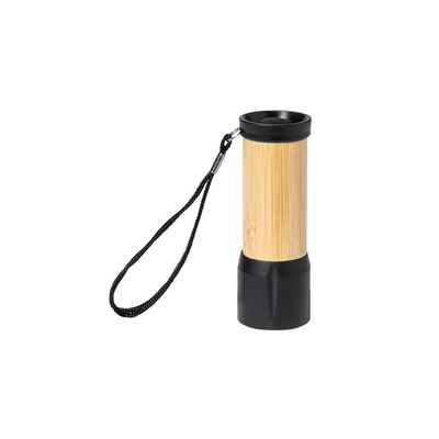 Producto Linterna 9 LEDs en ABS y Bambú