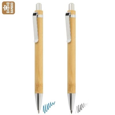 Producto Set Bolígrafo y Lápiz Eterno Bambú