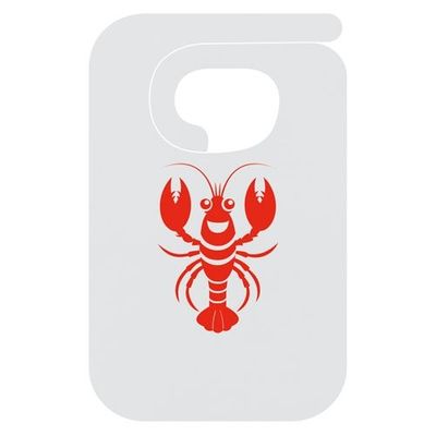 Producto Babero adulto con impresión de bogavante