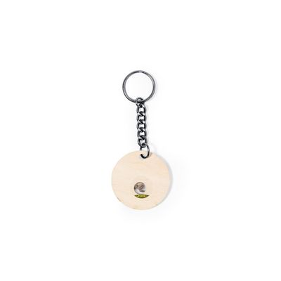 Producto Llavero de Haya y Semillas Pino