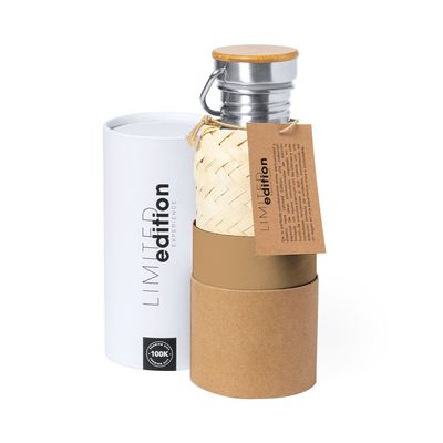 Producto Bidón Acero Inox. 600ml y Bambú