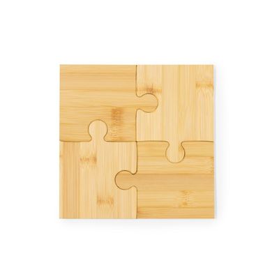 Producto Set de posavasos puzzle de bambú