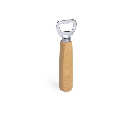 Producto Abridor de botellas de madera de haya pulida
