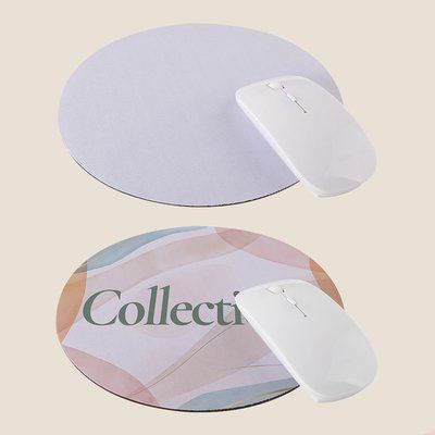Producto Alfombrilla Redonda Sublimación Antibacteriana