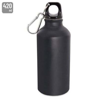 Producto Bidón Aluminio 420ml con Mosquetón
