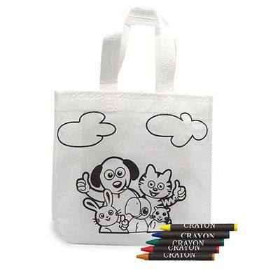 Producto Bolsa Infantil con Dibujo y Ceras para Colorear