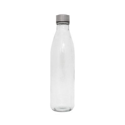 Producto Botella Cristal 1L Tapa Acero Inox