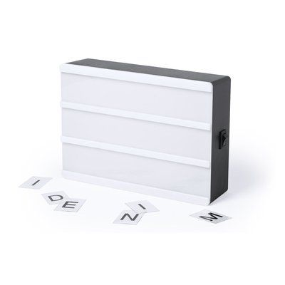 Producto Caja retroiluminada para mensajes