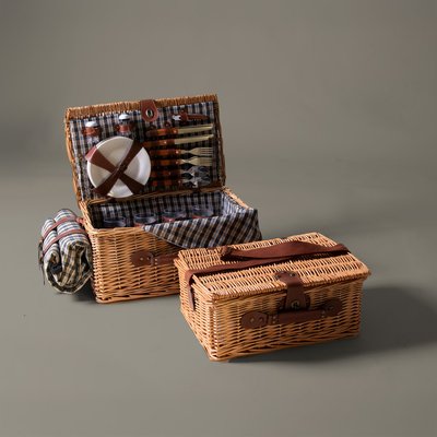 Producto Cesta Nevera Picnic Mimbre con 2 Servicios