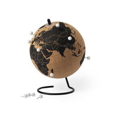 Producto Globo terráqueo de corcho natural con marcadores