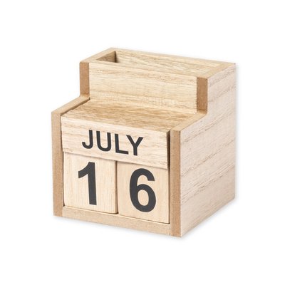 Producto Lapicero con Calendario Perpetuo MDF