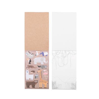 Producto Libreta para Colorear con Pegatinas