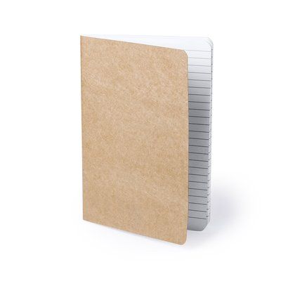 Producto Libreta ecológica de cartón reciclado y cosido en el lomo 14,4x21 cm