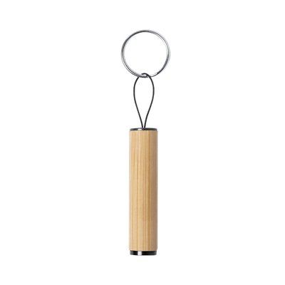 Producto Llavero Linterna de Bambú