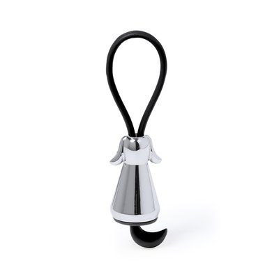 Producto Llavero con perro de diseño minimalista 3D